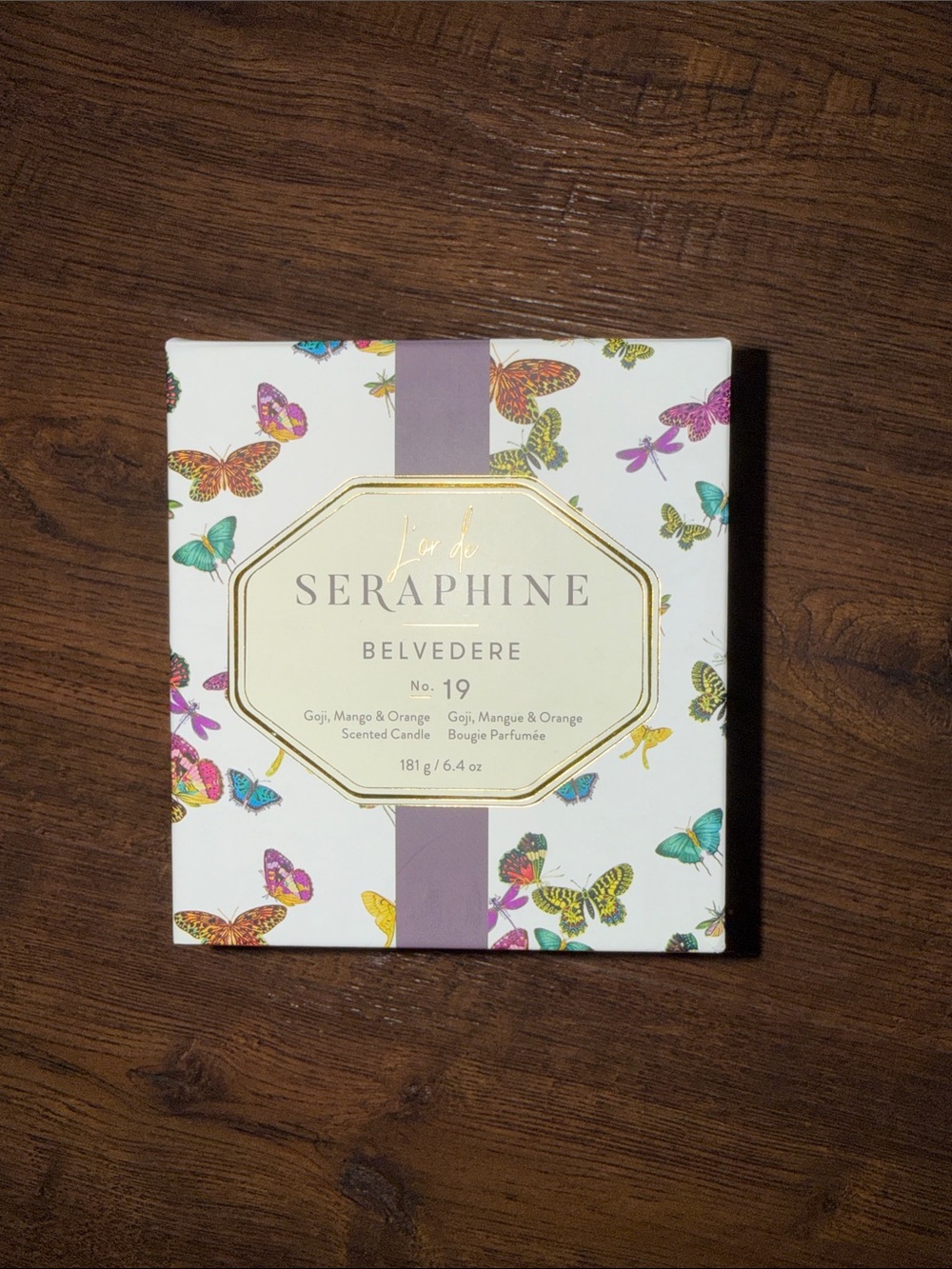 L'or de Seraphine- Belvedere Large Ceramic Jar Candle